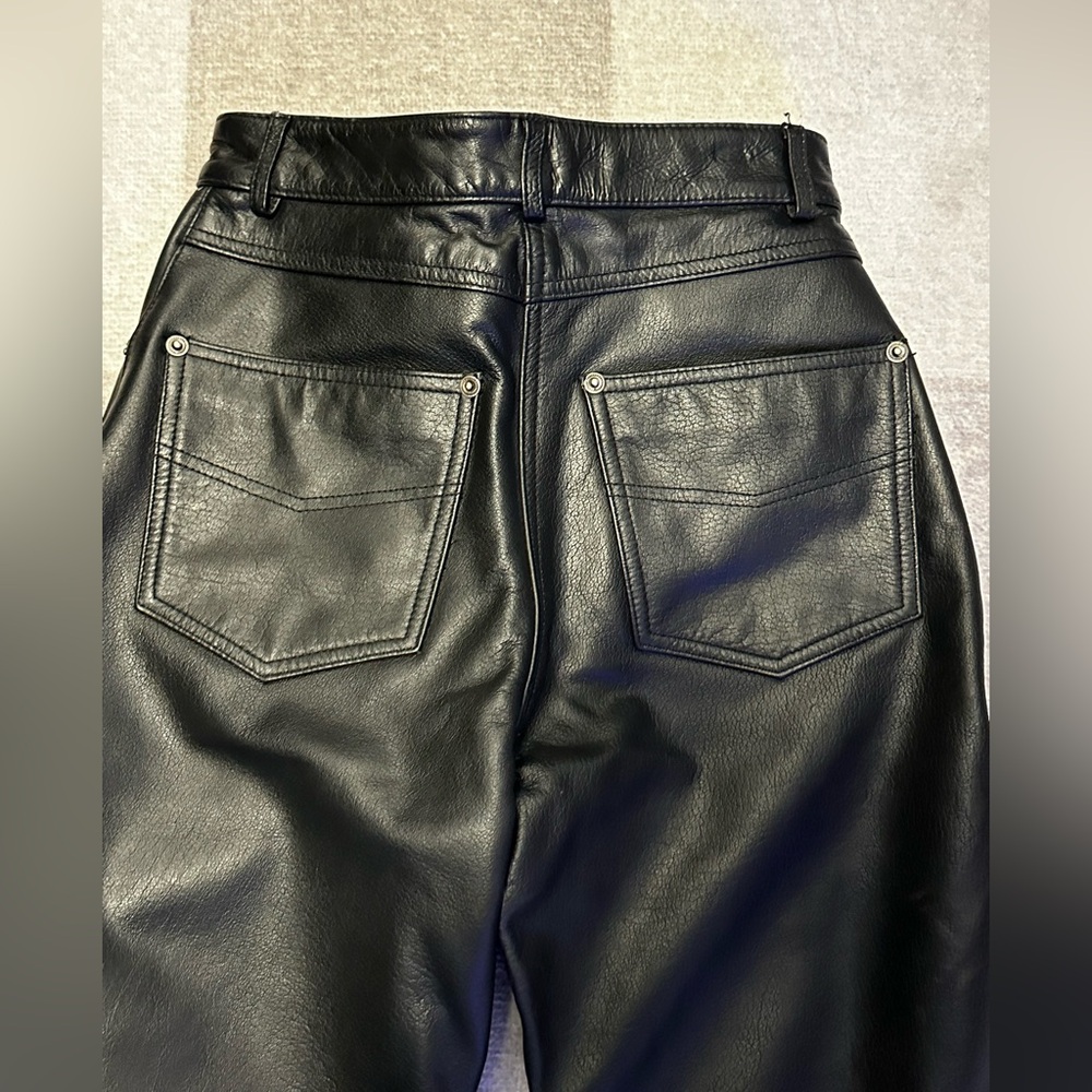 Vintage FMC Genuine Leather Pants - Picture 6 of 7